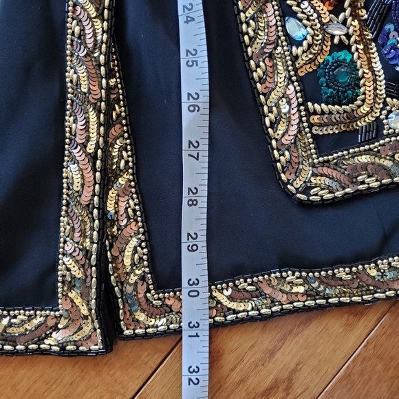 Vintage Sleeveless Blazer Oleg Cassini - Picture 7 of 14